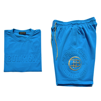 THE ONE SHORTS IN BLEU