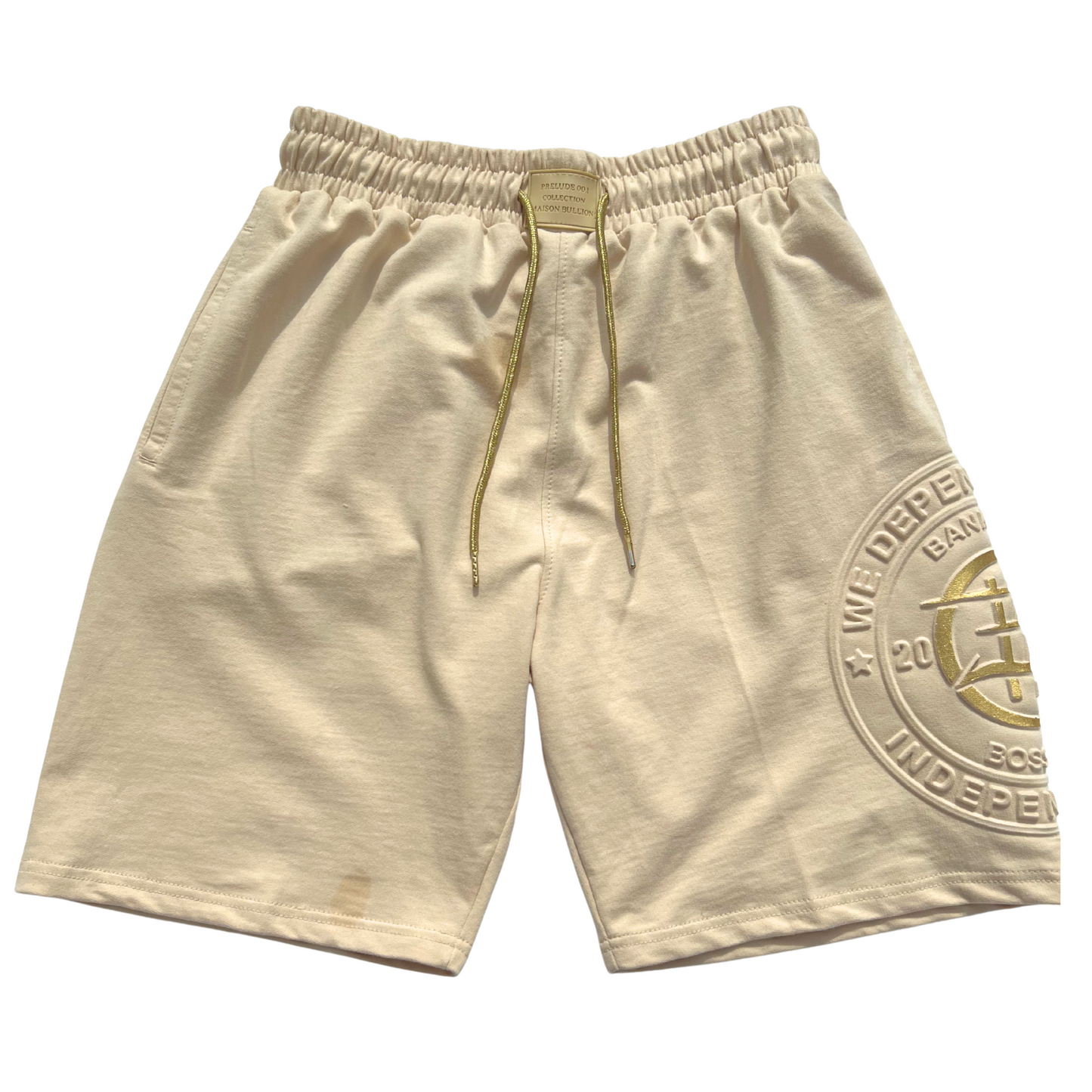 THE ONE SHORTS IN CRÈME